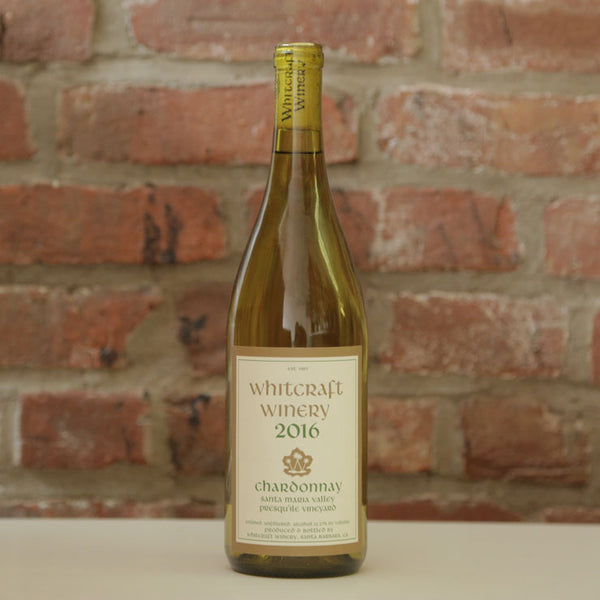 2016 Whitcraft Winery Presqu'ile Vineyard Chardonnay, Santa Maria Valley, USA