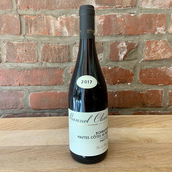 2017 Manuel Olivier Bourgogne Hautes Cotes de Nuits, Burgundy, France