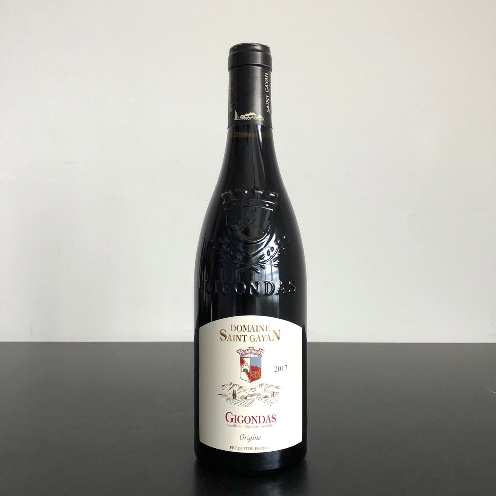 2017 Domaine Saint Gayan Gigondas Rhone, France