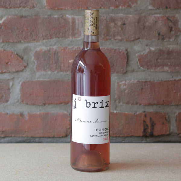 2019 J. Brix, Nomine Amoris Skin-Fermented Pinot Gris