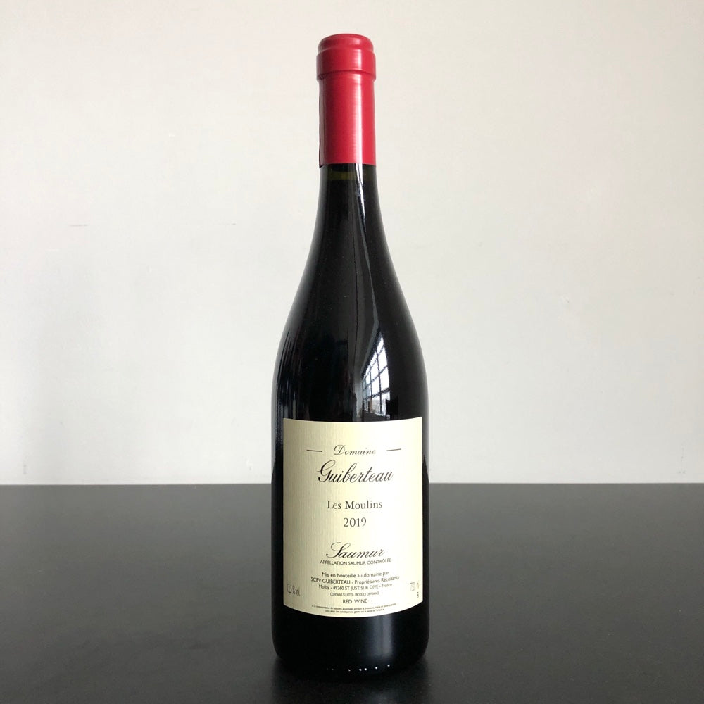 2019 Domaine Guiberteau Saumur Rouge Les Moulins, Loire, France