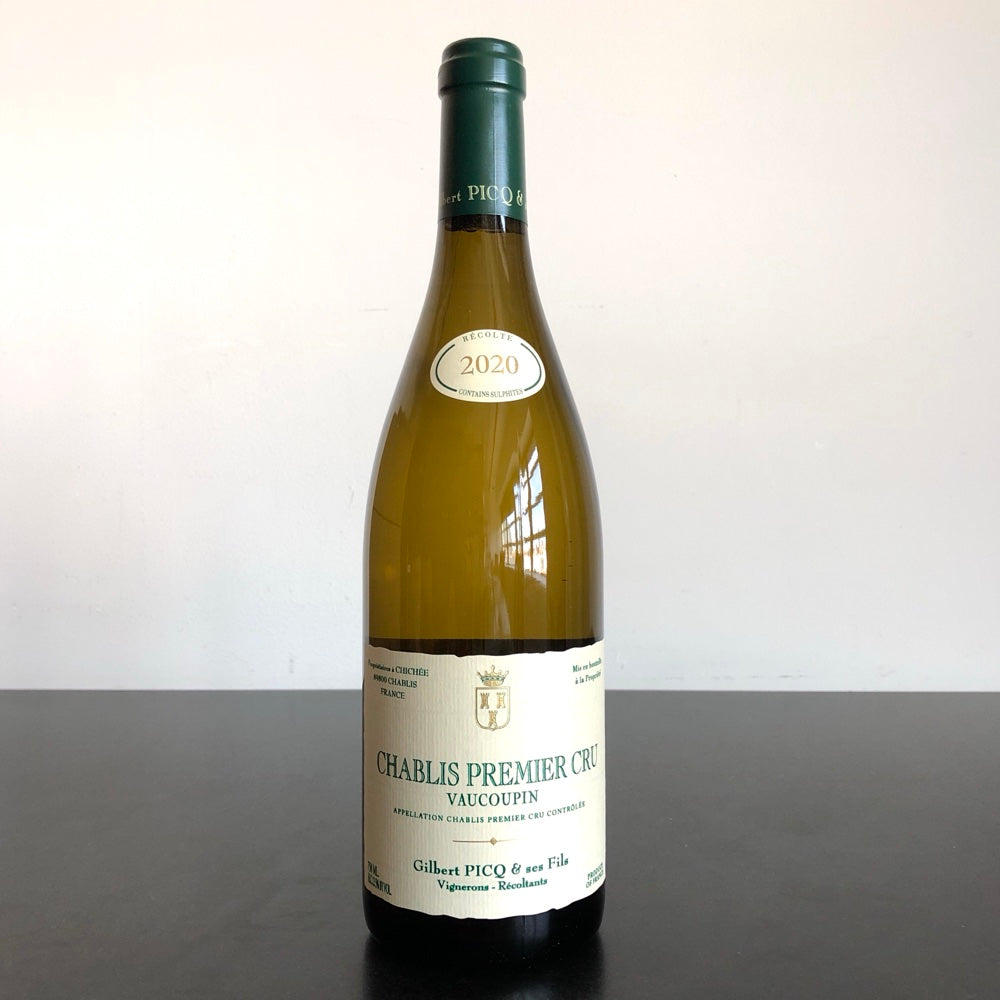 2023 Gilbert Picq et ses Fils Vaucoupin Chablis Premier Cru, France