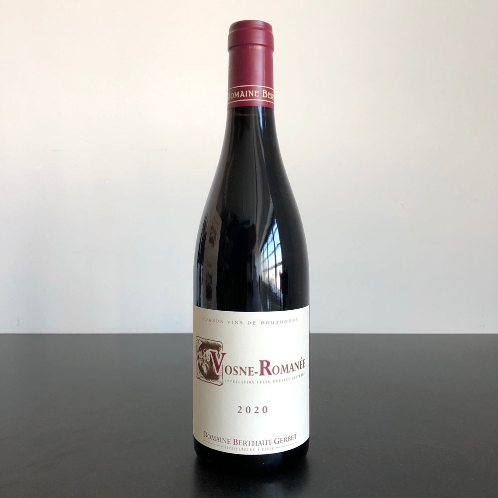 2020 Domaine Berthaut-Gerbet, Vosne-Romanee Cote De Nuits, France ...