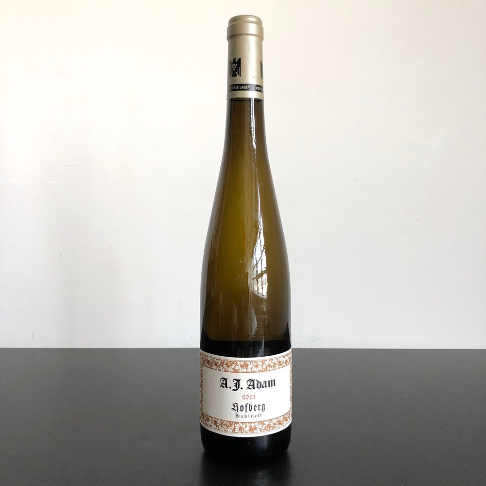2021 Weingut A.J. Adam Dhroner Hofberg Riesling Kabinett Mosel, Germany