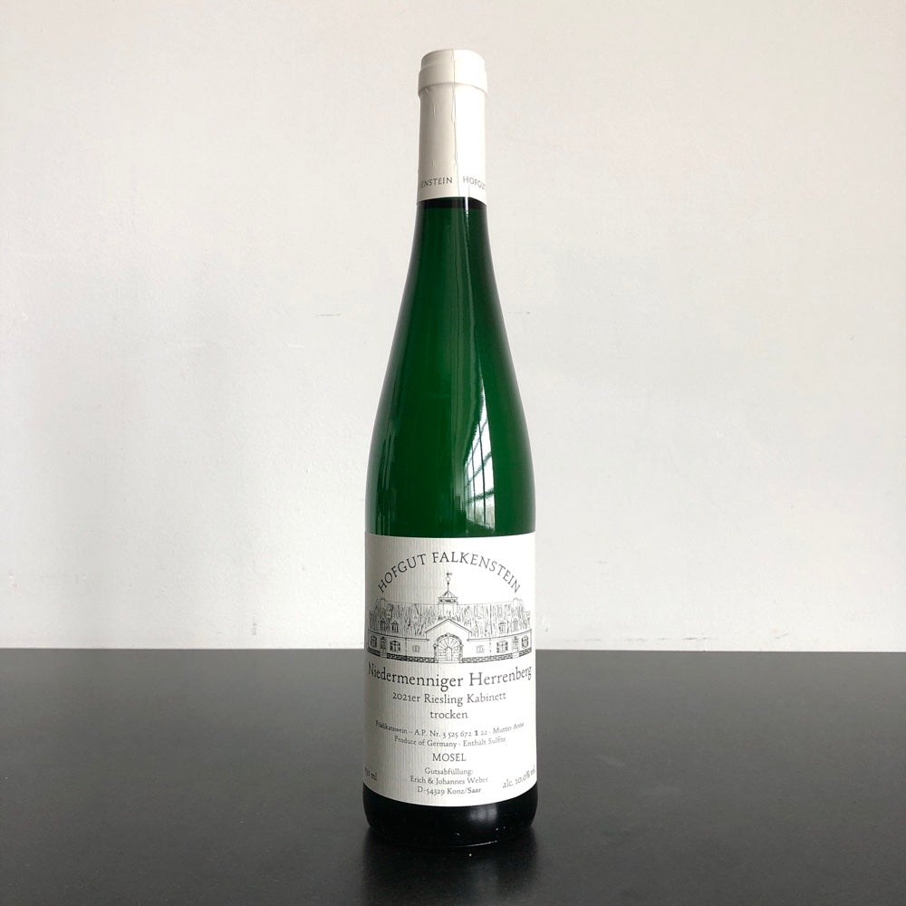 2021 Hofgut Falkenstein, Niedermenniger Herrenberg Riesling Kabinett Trocken Mutter Anna AP-1, Saar, Germany