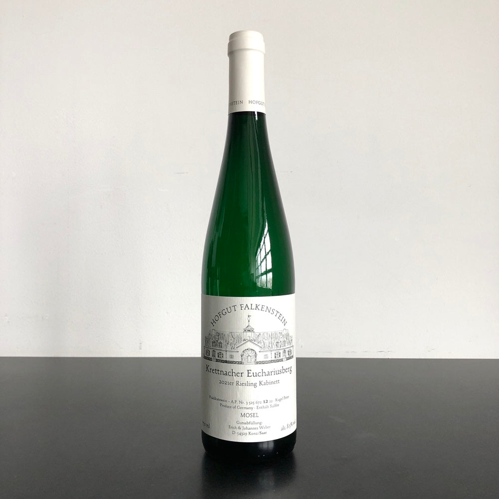 2021 Hofgut Falkenstein, Krettnacher Euchariusberg Riesling Kabinett Kugel Peter AP-12, Saar, Germany