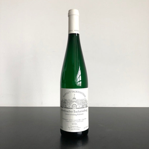 2022 Hofgut Falkenstein, Krettnacher Euchariusberg Riesling Kabinett Kugel Peter AP-12, Saar, Germany
