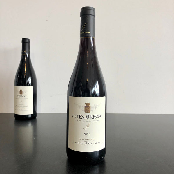 2020 Franck Balthazar Cotes du Rhone, France