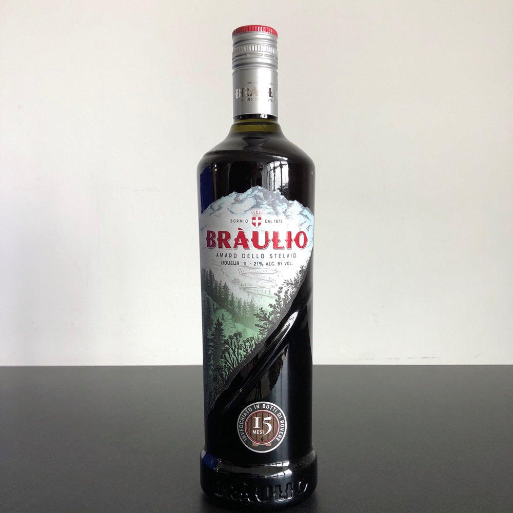 Braulio Bormio Amaro Alpino Liqueur 1 Liter, Italy