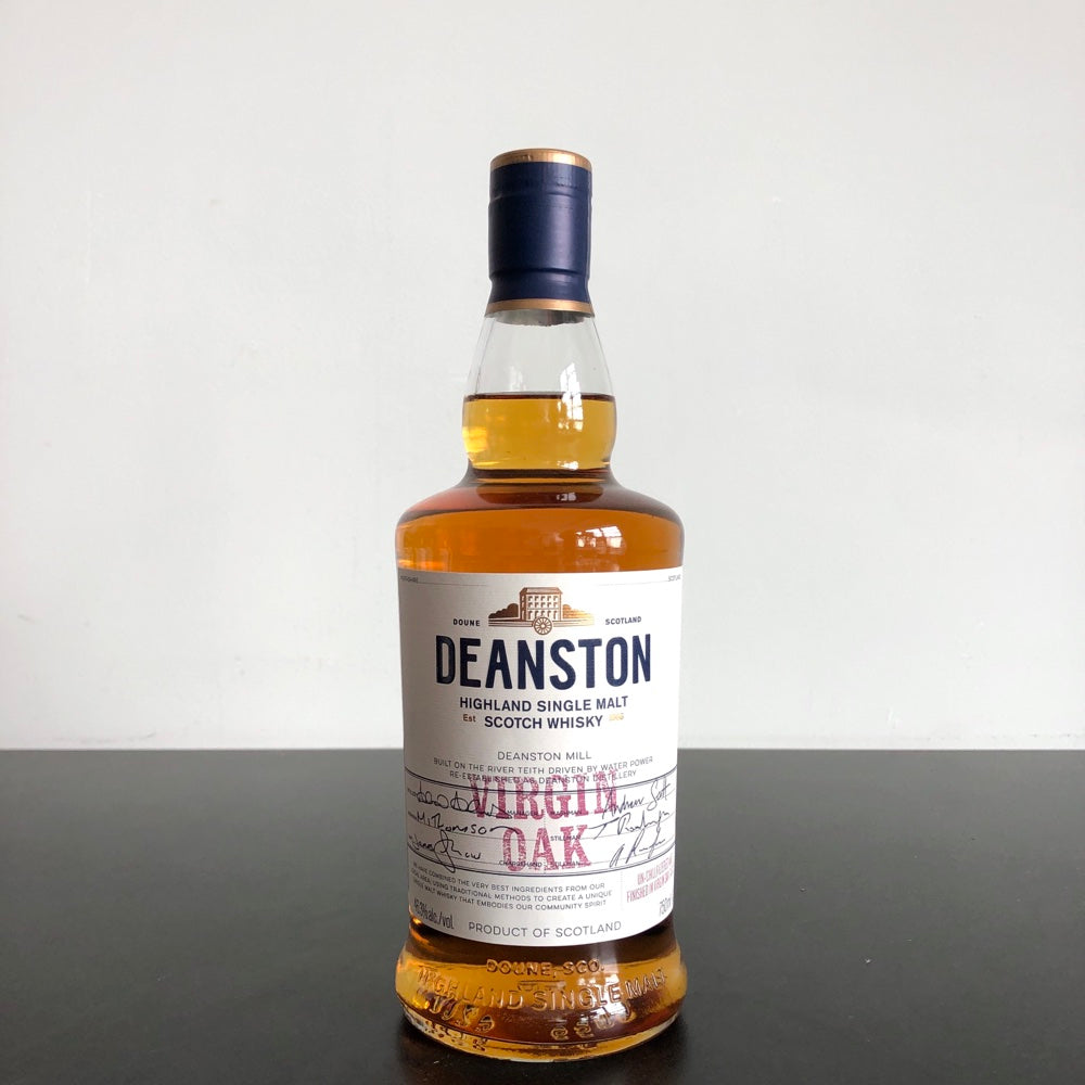Deanston Virgin Oak Single Malt Scotch Whiskey, Highlands, Scotland