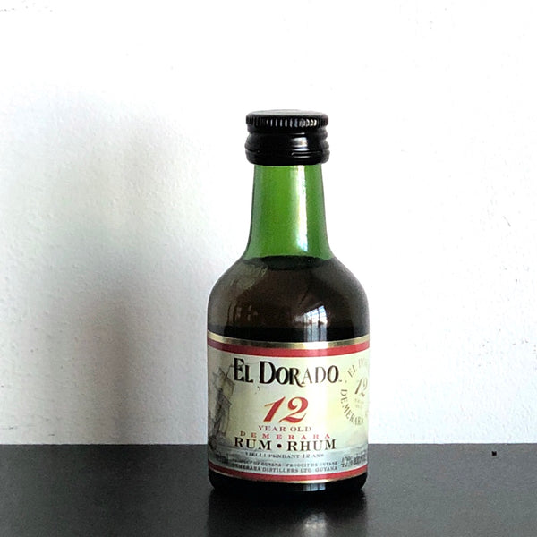 El Dorado 12 Year Old Aged Rum Guyana 50ml