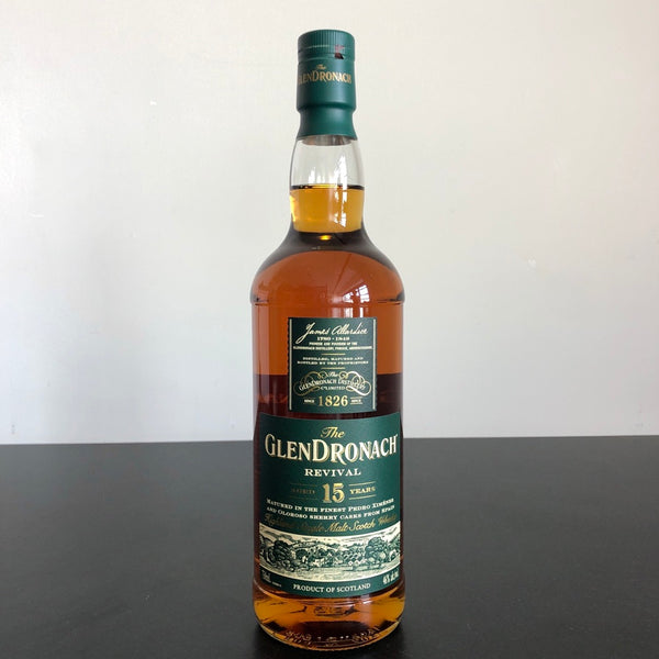 Glendronach Revival 15 Year Old Single Malt Scotch Whisky