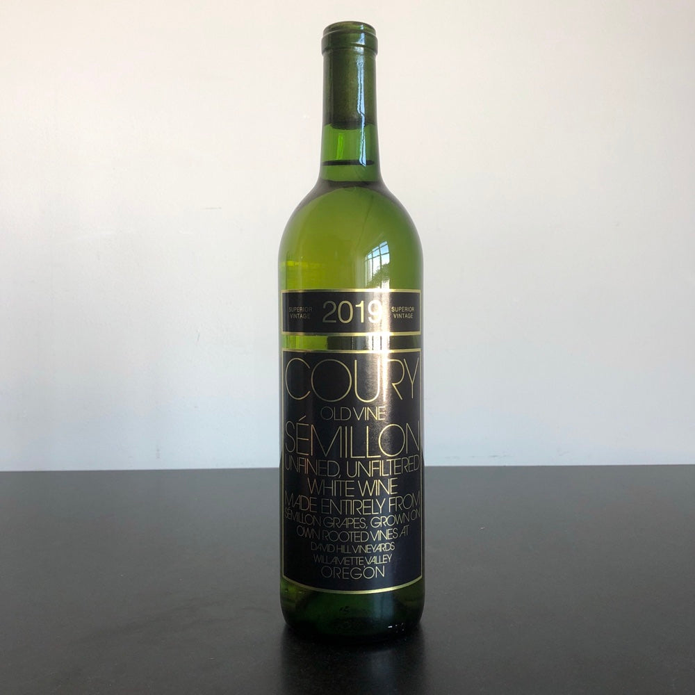 2019 Golden Cluster Sémillon 'Coury' Old Vine David Hill Vineyards Willamette Valley, USA