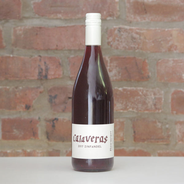 Haarmeyer Wine Cellars 'Calaveras' Zinfandel, Calaveras County, USA 2017