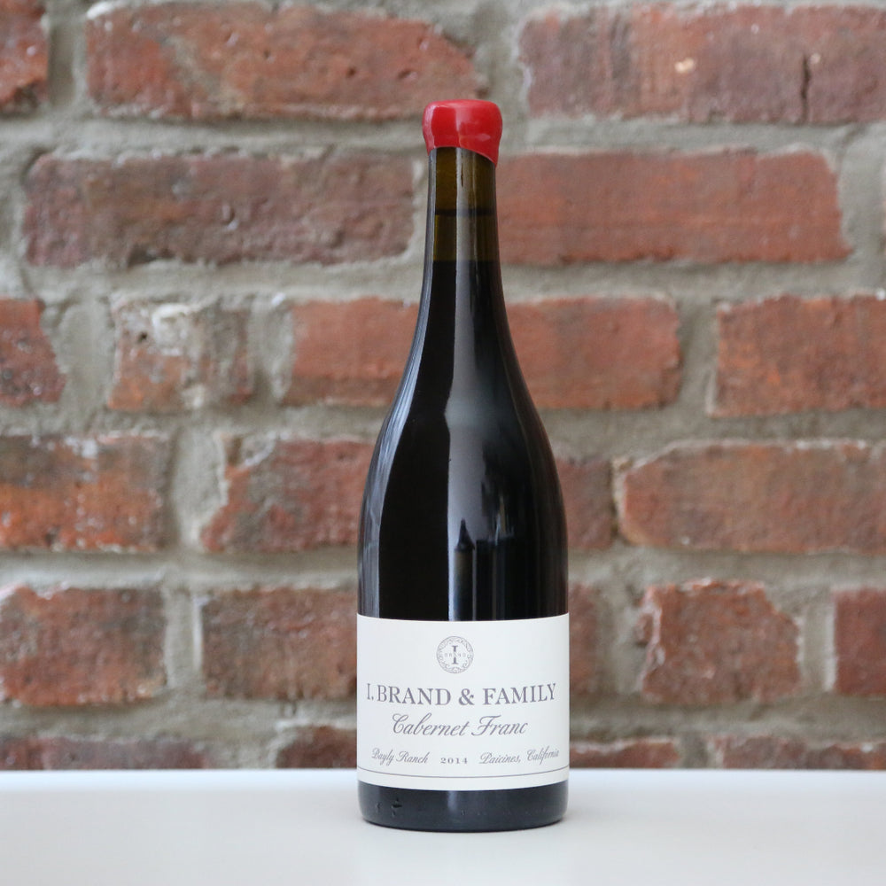 I. Brand & Family Cabernet Franc - Bayly Ranch - Paicines, California 2015
