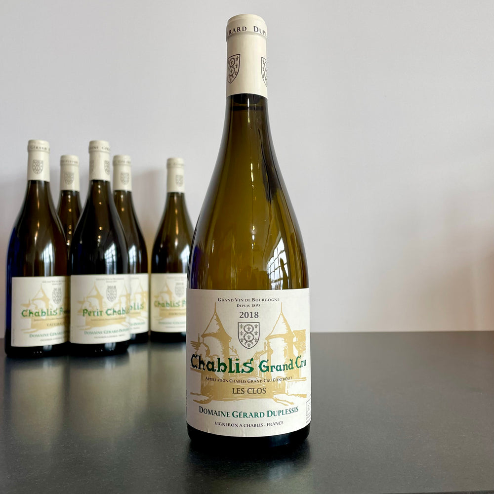 2018 Domaine Gerard Duplessis Les Clos Chablis Grand Cru, France