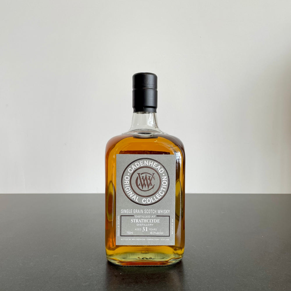 Cadenhead's Original Collection Strathclyde 31 Year Old Single Grain Scotch Whisky Lowlands, Scotland