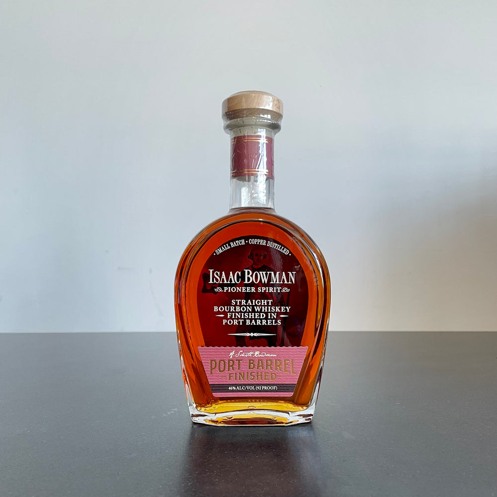 A. Smith Bowman Distillery 'Isaac Bowman' Port Barrel Finished Straight Bourbon Whiskey Virginia, USA