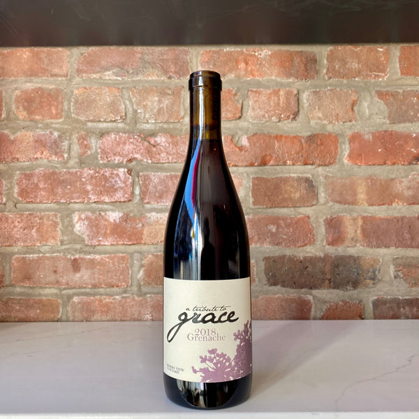 2018 A Tribute to Grace Morro View Vineyard Grenache Edna Valley, USA