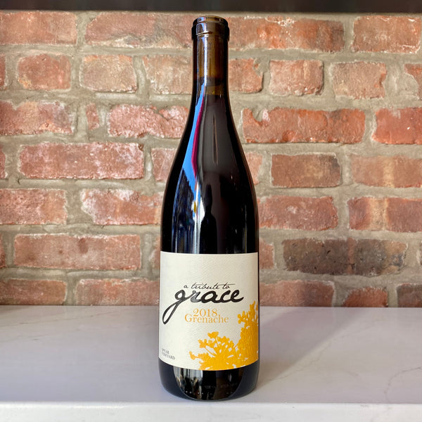 2018 A Tribute to Grace Spear Vineyard Grenache Sta Rita Hills, USA