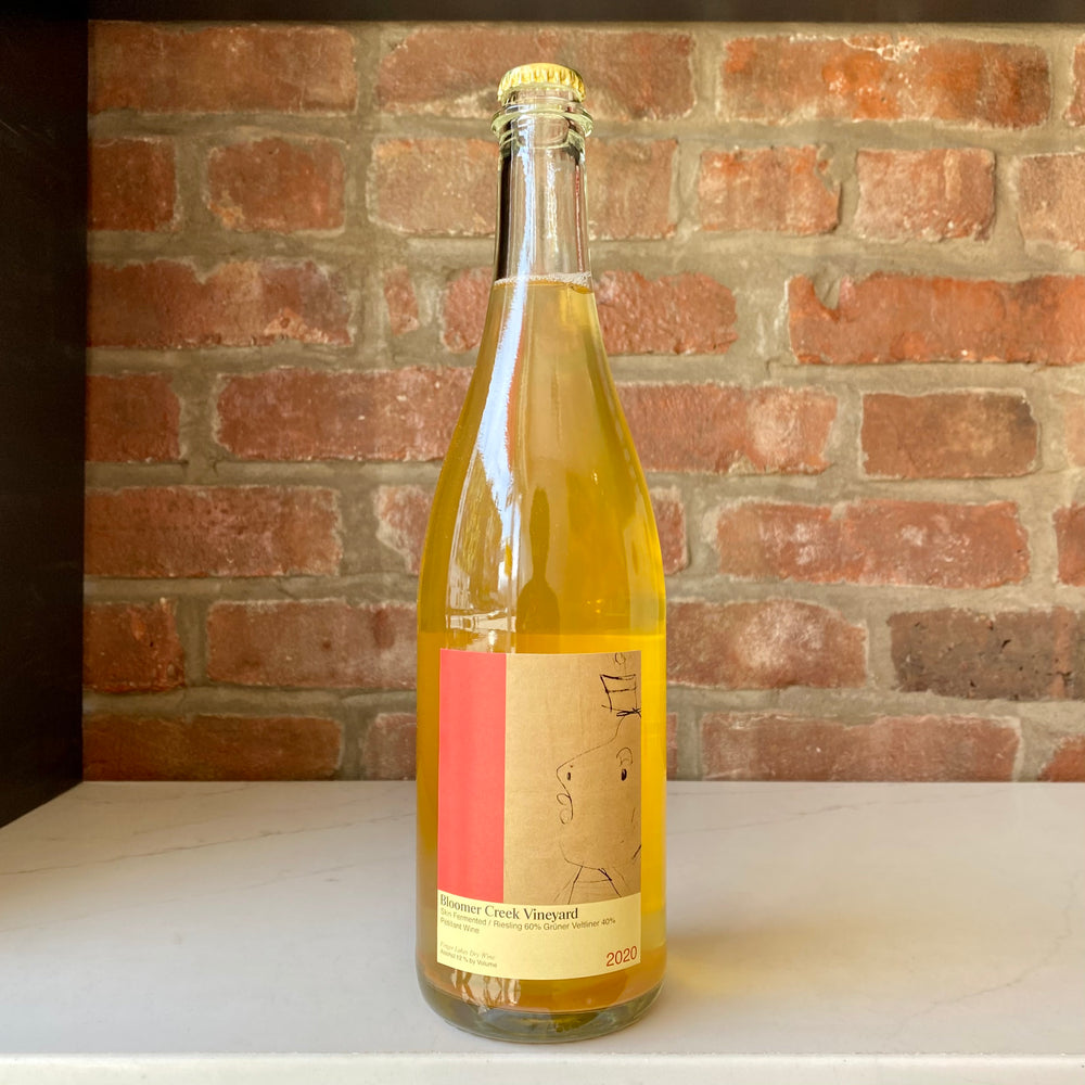 2020 Bloomer Creek Riesling & Grüner "Orange" Pet-Nat, Finger Lakes, NY