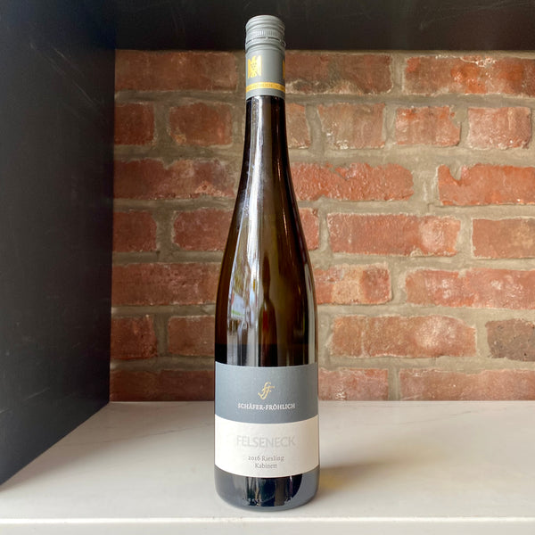 2016 Schafer-Frohlich Riesling Bockenauer Felseneck Kabinett, Nahe, Germany