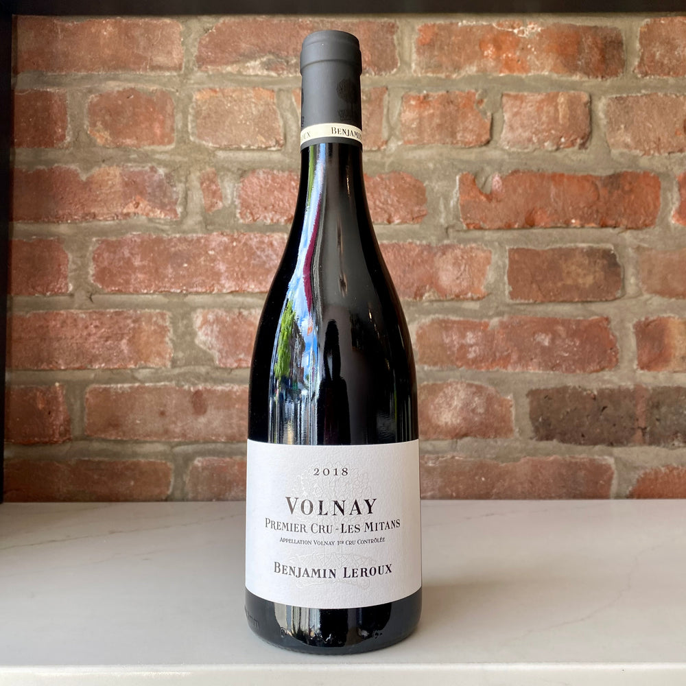 2018 Benjamin Leroux Les Mitans Volnay Premier Cru, France