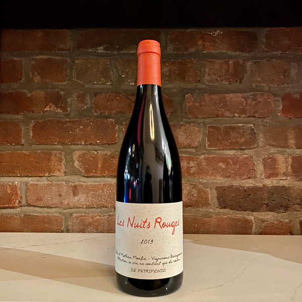 2019 Clos Marfisi Nielluccio Les Nuits Rouges, Corsica, France