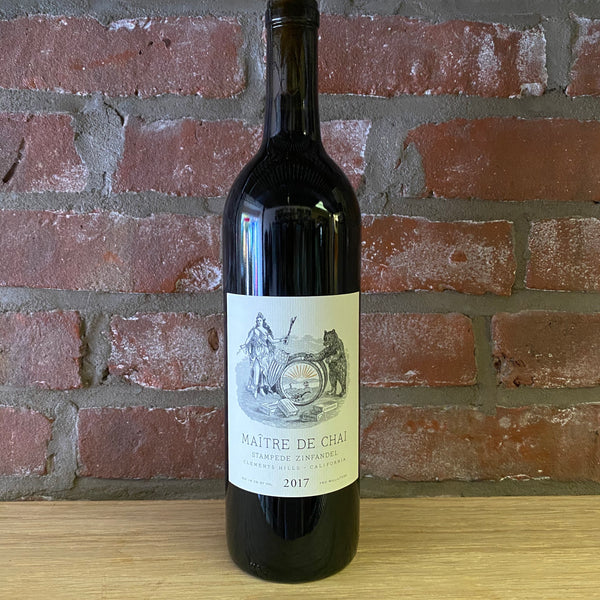 2017 Maitre de Chai Stampede Zinfandel, Clements Hills, USA