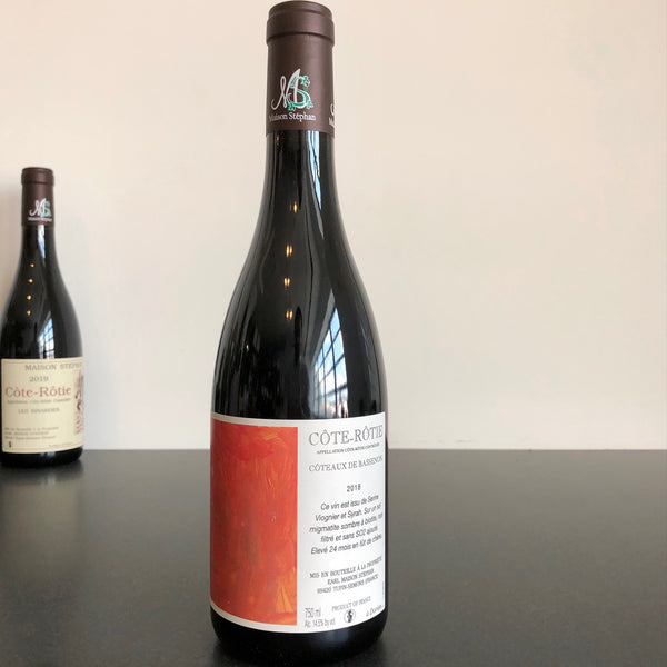 2018 Maison Stephan Cote Rotie Coteaux de Bassenon Rhone, France