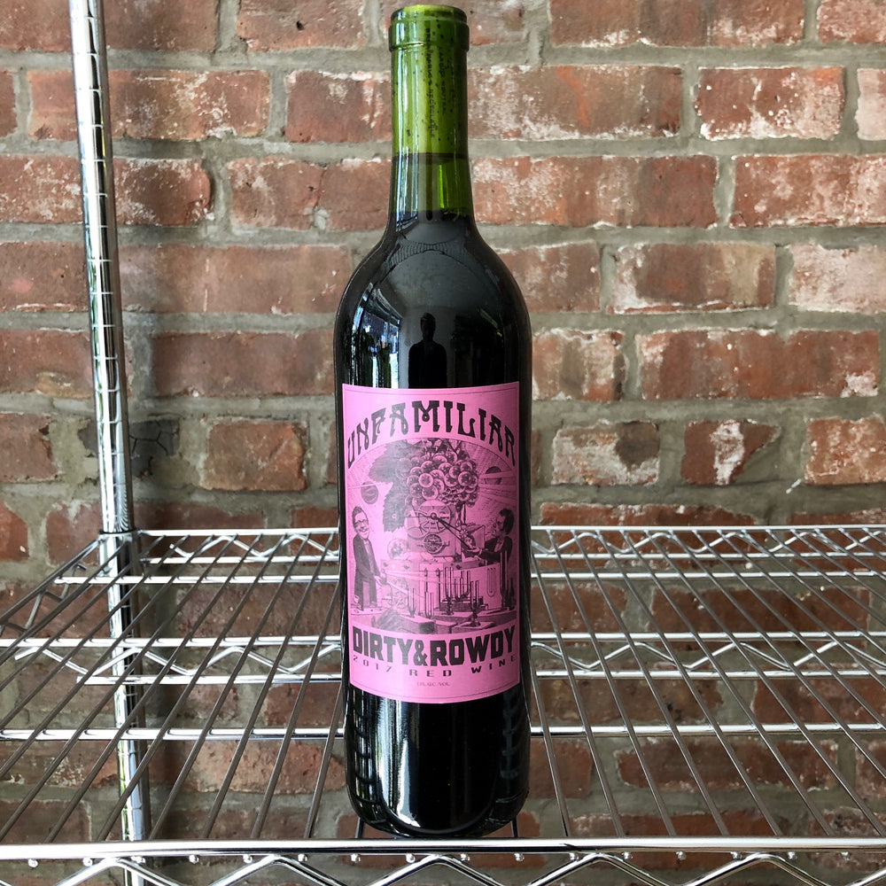 2017 Dirty & Rowdy Winery 'Unfamiliar' Red Blend, California, USA