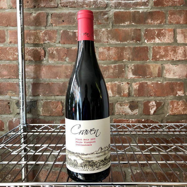 2017 Craven Faure Vineyard Pinot Noir, Stellenbosch, South Africa