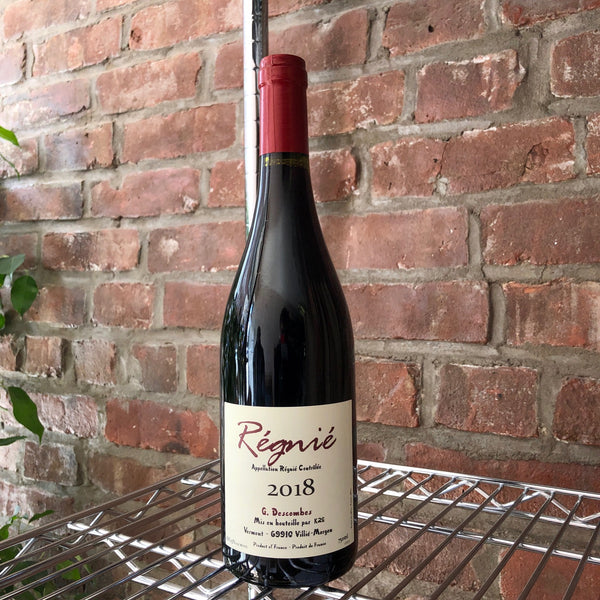 2018 Georges Descombes Regnie, Beaujolais, France