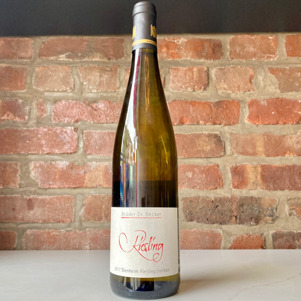 2017 Bruder Dr. Becker Dienheim Riesling Trocken, Rheinhessen, Germany