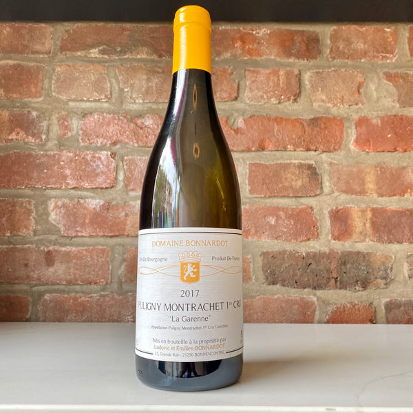 2017 Domaine Ludovic et Emilien Bonnardot La Garenne Puligny-Montrachet Premier Cru, France