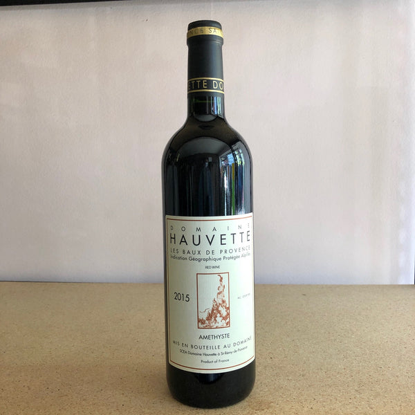 2015 Domaine Hauvette Les Baux de Provence Amethyst Rouge, France