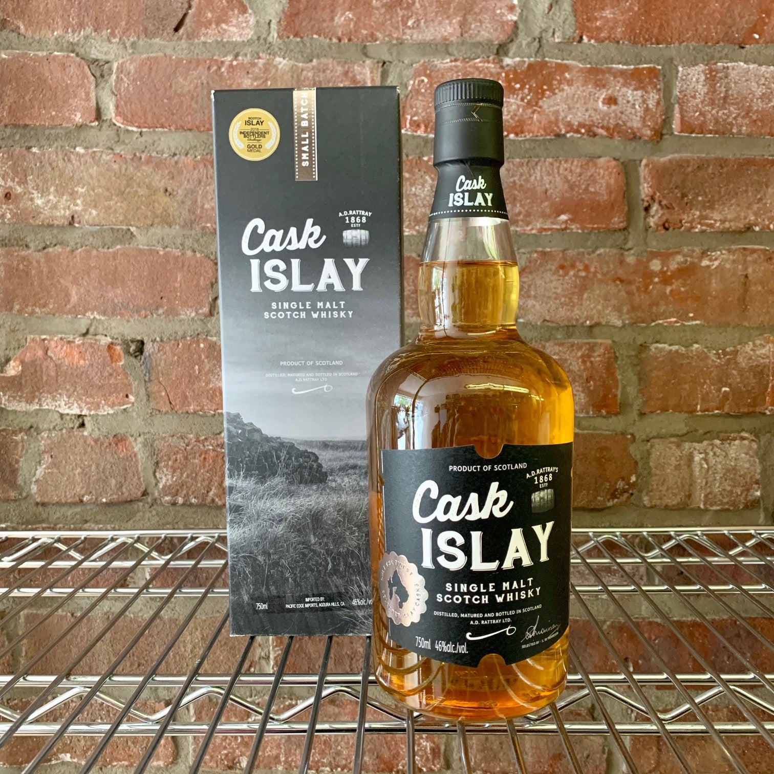 A.D. Rattray Cask Islay Single Malt Scotch Whisky, Islay, Scotland