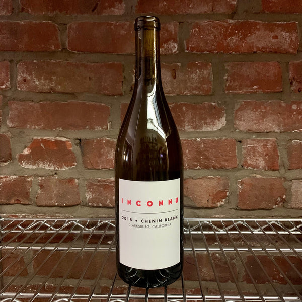 2018 Inconnu Chenin Blanc, Clarksburg, USA