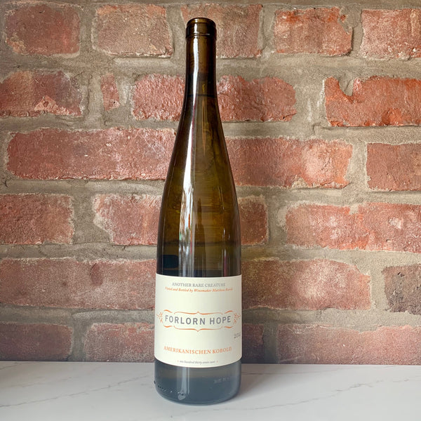 2014 Forlorn Hope 'Amerikanischen Kobold' Riesling, Santa Barbara County, USA