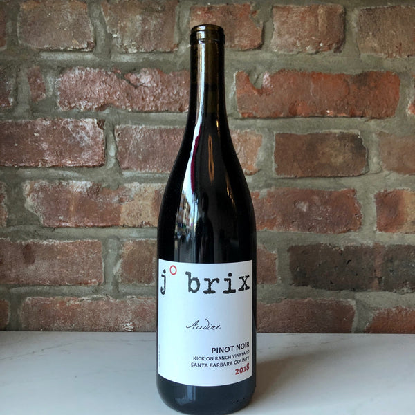 2018 J. Brix 'Audire' Kick on Ranch Vineyard Pinot Noir Santa Barbara County, USA