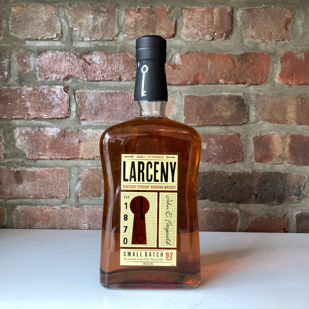 John E. Fitzgerald Larceny Kentucky Straight Very Small Batch Bourbon 1L Whiskey USA
