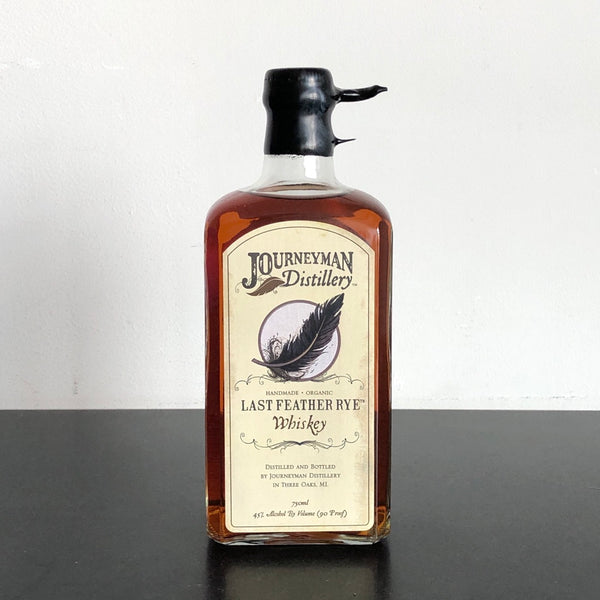 Journeyman Distillery Last Feather Rye Whiskey Michigan, USA