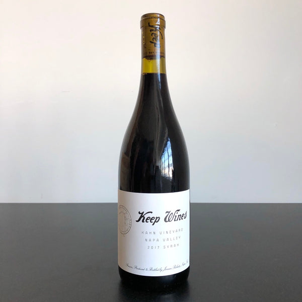 2017 Keep Wines Syrah, Napa Valley, USA
