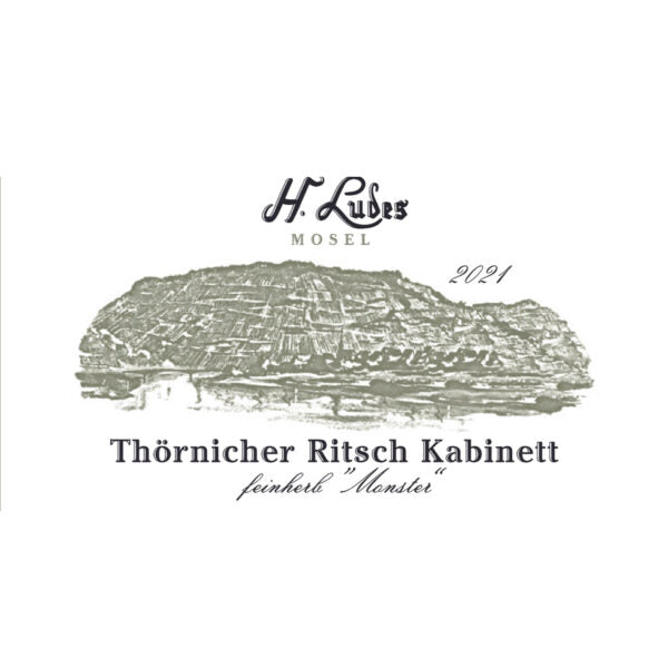 2021 Weingut Hermann Ludes Thornicher Ritsch Riesling Kabinett Feinherb 'Monster' 1.5L Magnum, Mosel, Germany