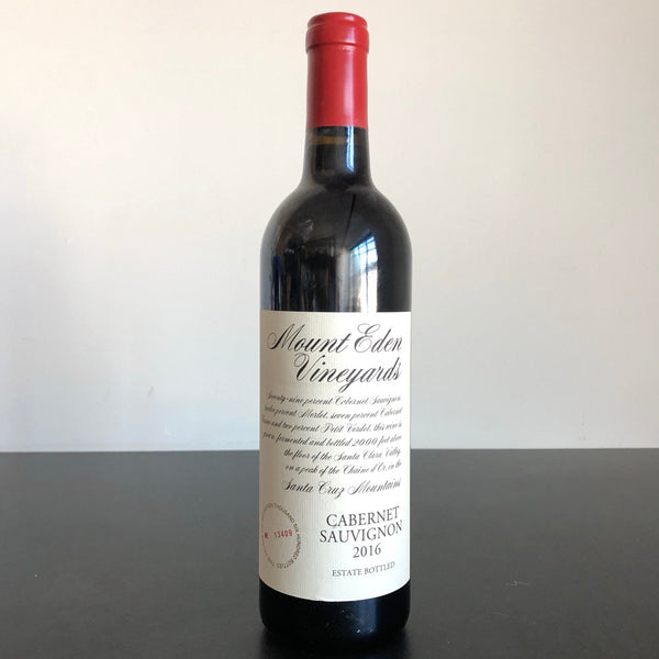 2016 Mount Eden Vineyards Cabernet Sauvignon Santa Cruz Mountains, USA