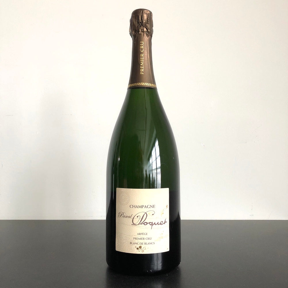 NV Pascal Doquet 'Arpege' Blanc de Blancs Premier Cru Brut 1.5L Magnum, Champagne, France