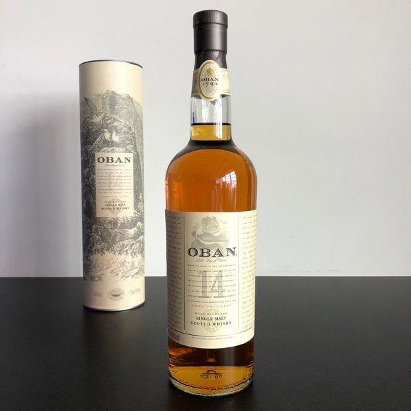 Oban 14 Year Old Single Malt Scotch Whisky, Highlands, Scotland