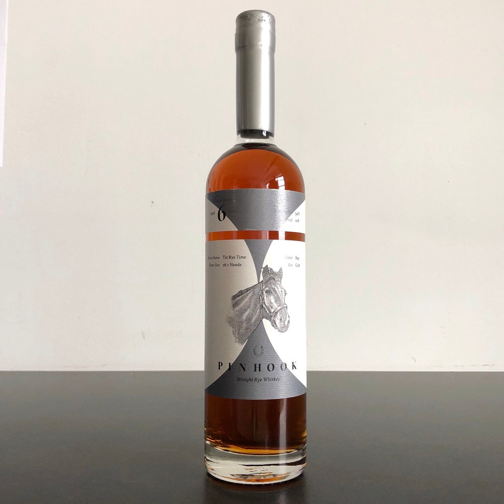 Pinhook 'Tiz Rye Time' 6 Year Old Straight Rye Whiskey, Kentucky, USA