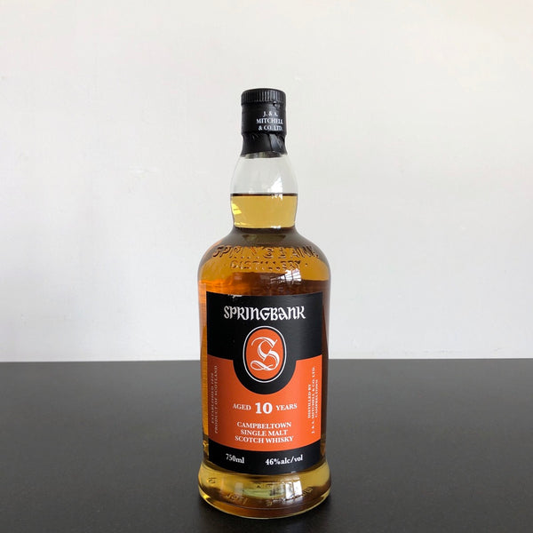 Springbank 10 Year Old Single Malt Scotch Whisky Campbeltown