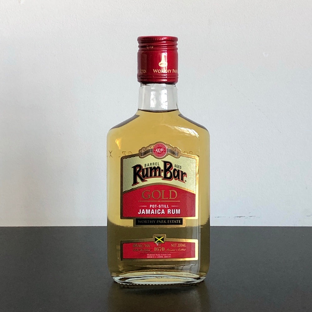 Worthy Park, Rum-Bar Gold Premium Jamaican Rum 200ml